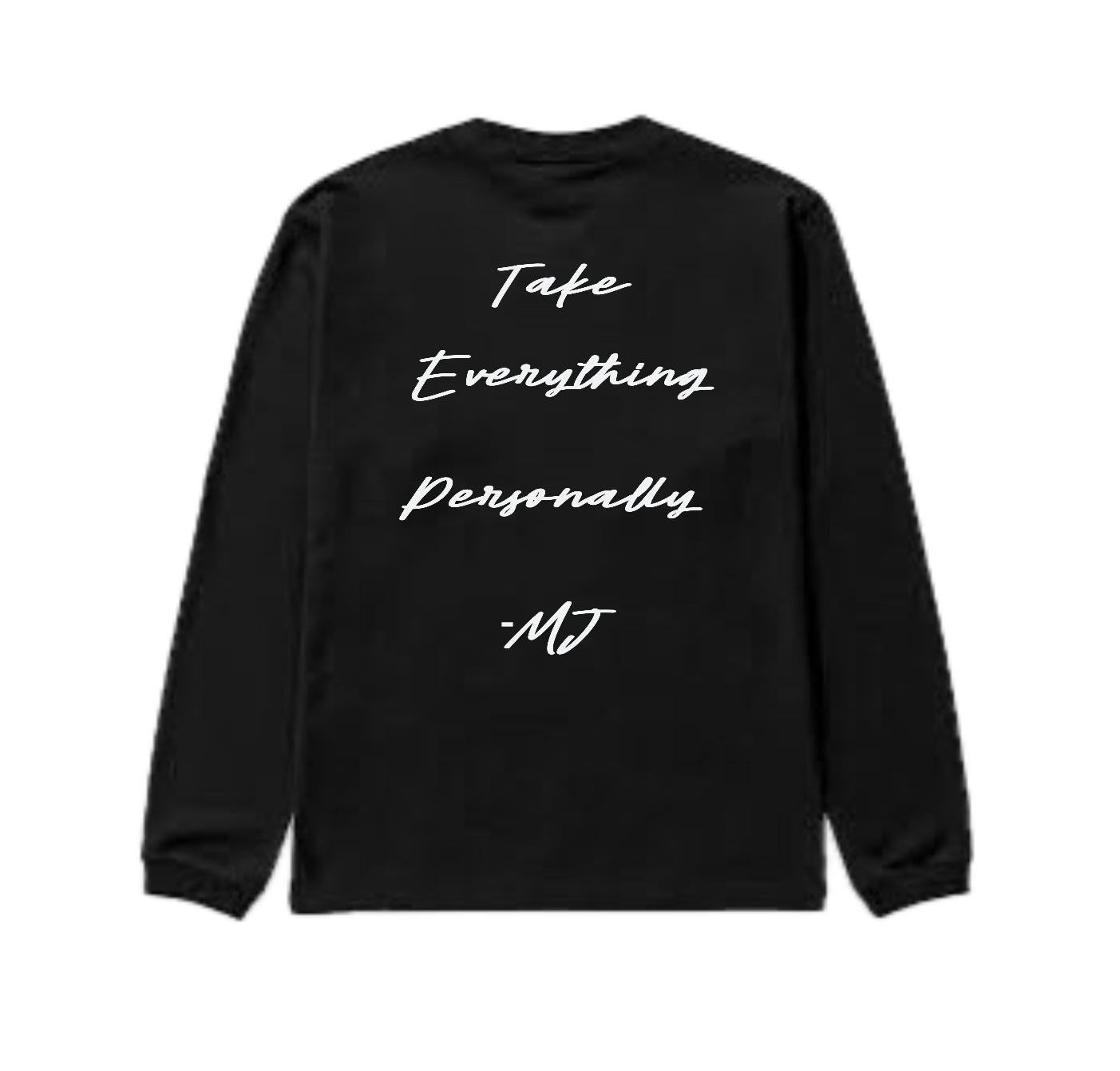 Jordan “Personally” LS tee-black
