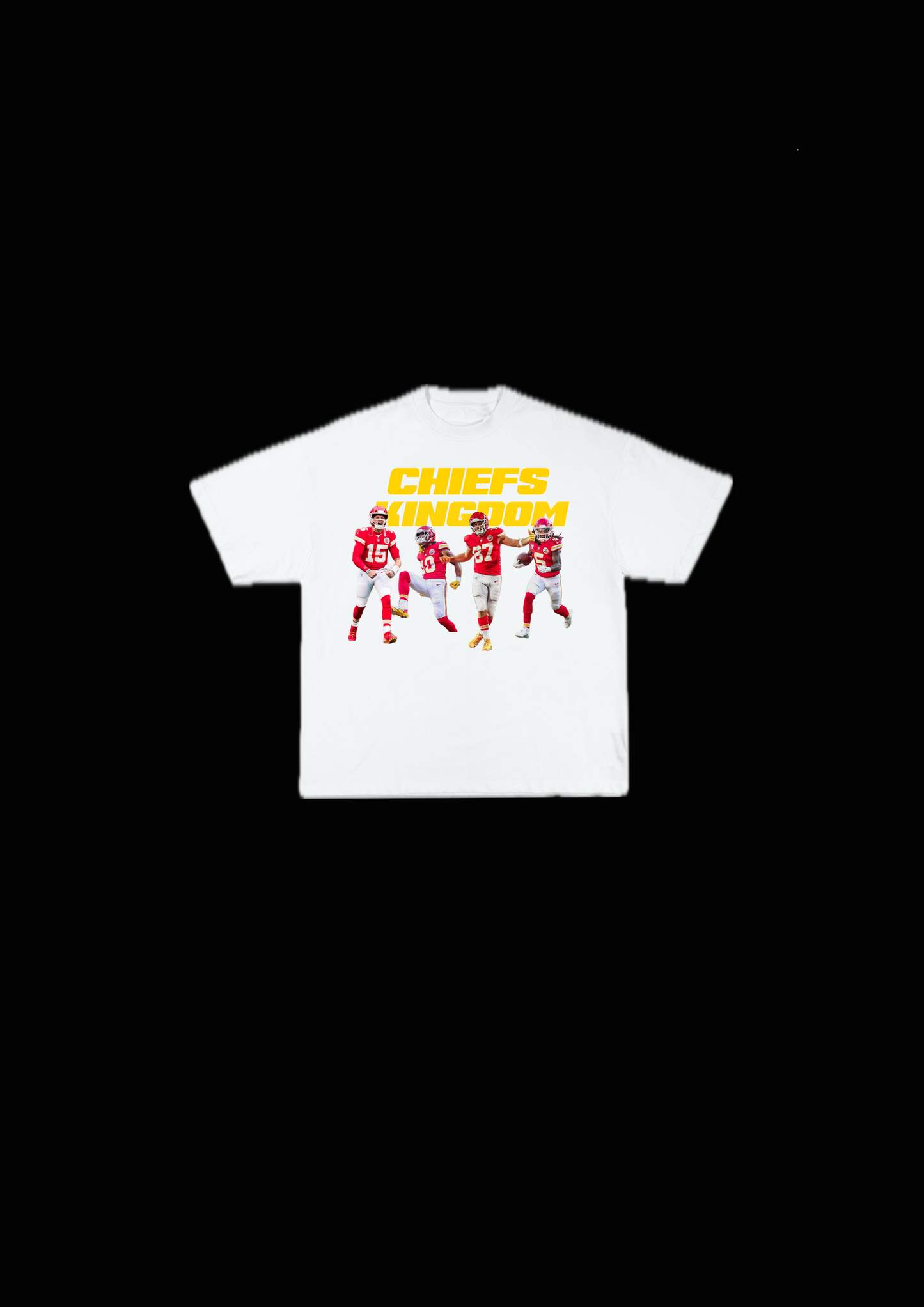 Chiefs kingdom tee-white