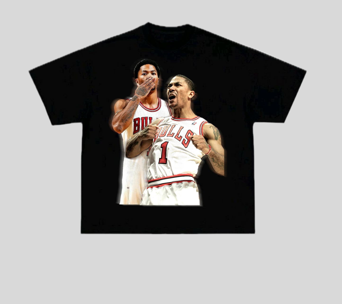 Derrick Rose Tee-black