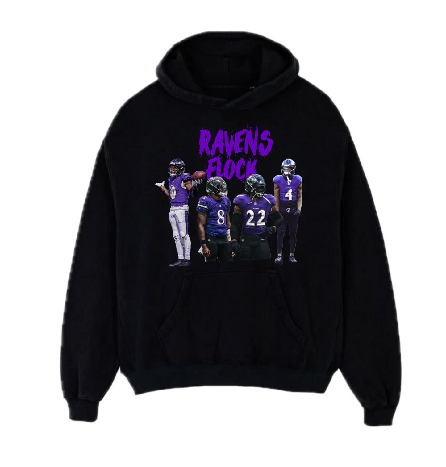 Ravens flock hoodie