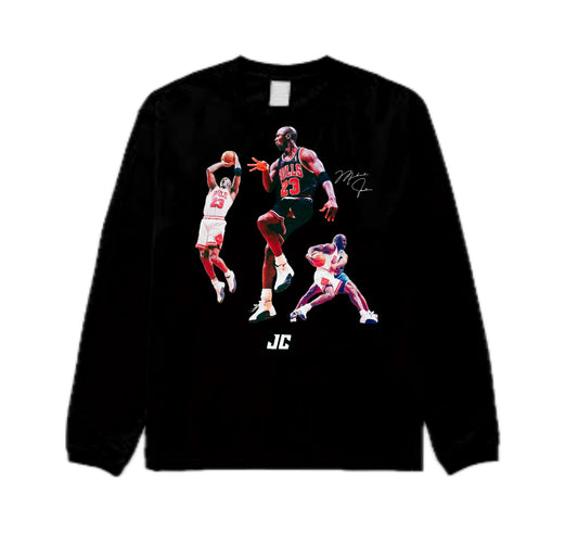 Jordan “Personally” LS tee-black