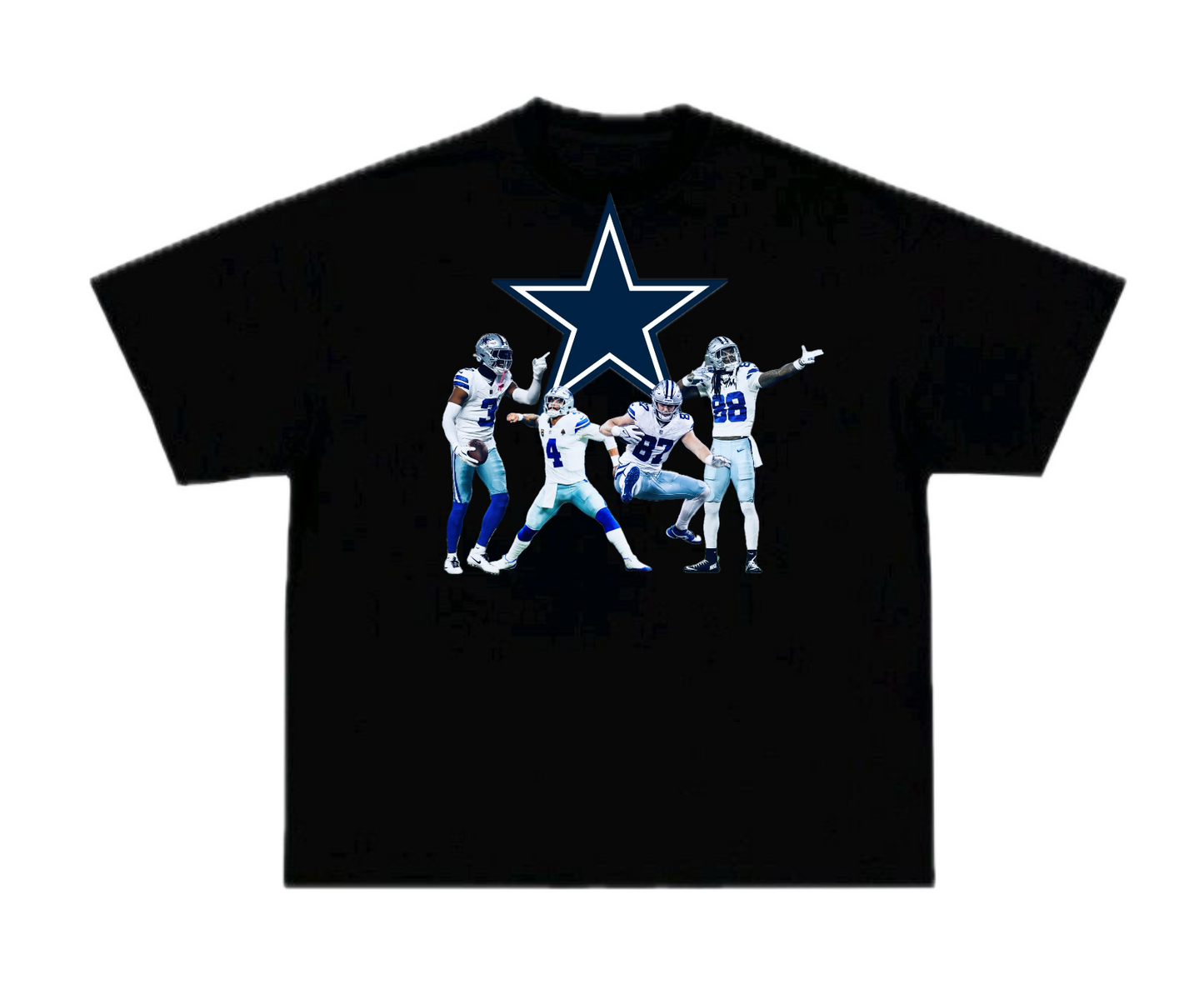 Cowboys shirt-black