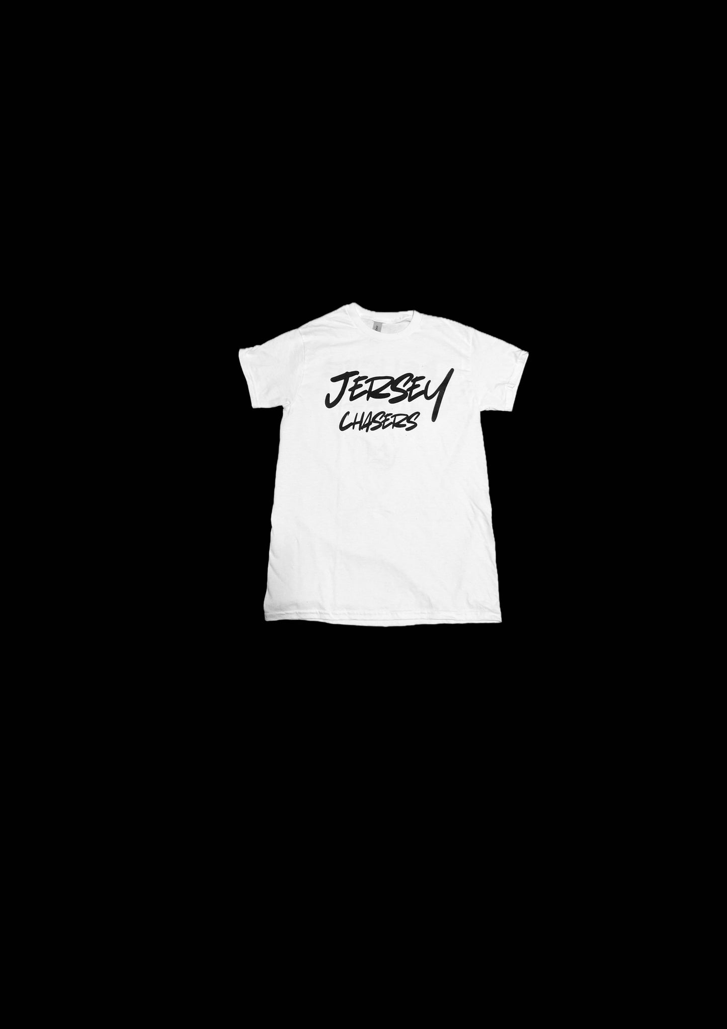 Jersey Chasers Tee-white